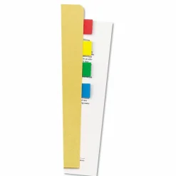 Universal Page Flags, Assorted Colors, 35 Flags/Dispenser, 4 Dispensers/Pack