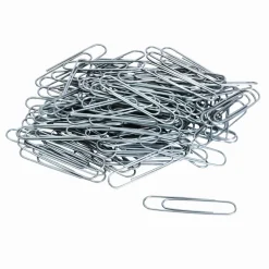 Universal Paper Clips, Jumbo, Smooth, Silver, 100 Clips/Box, 10 Boxes/Pack