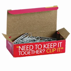 Universal Paper Clips, Jumbo, Smooth, Silver, 100 Clips/Box, 10 Boxes/Pack