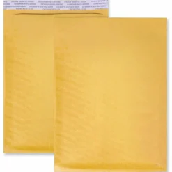 Universal Peel Seal Strip Cushioned Mailer, #6, Extension Flap, Self-Adhesive Closure, 12.5 x 19, 25/Carton