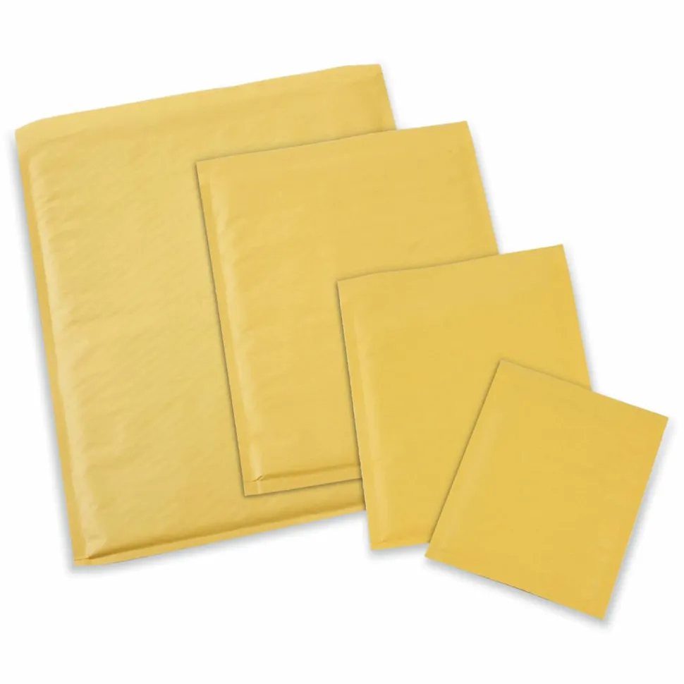 Universal Peel Seal Strip Cushioned Mailer, #5, Extension Flap, Self-Adhesive Closure, 10.5 x 16, 25/Carton