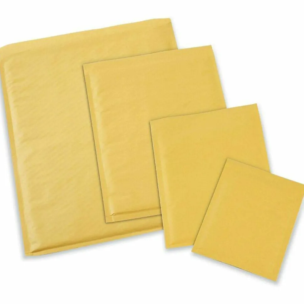 Universal Peel Seal Strip Cushioned Mailer, #5, Extension Flap, Self-Adhesive Closure, 10.5 x 16, 25/Carton