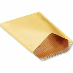 Universal Peel Seal Strip Cushioned Mailer, #00, Extension Flap, Self-Adhesive Closure, 5 x 10, 25/Carton