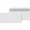Universal Peel Seal Strip Security Tint Business Envelope, #10, Square Flap, Self-Adhesive Closure, 4.25 x 9.63, White, 500/Box