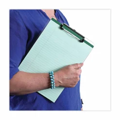 Universal Plastic Clipboard with Low Profile Clip, 0.5" Clip Capacity, Holds 8.5 x 11 Sheets, Clear
