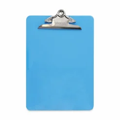 Universal Plastic Clipboard with High Capacity Clip, 1.25
