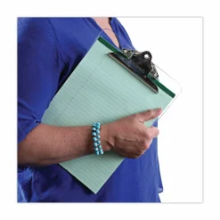 Universal Plastic Clipboard with High Capacity Clip, 1.25