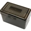 Universal Plastic Index Card Boxes, Holds 400 4 x 6 Cards, 6.78 x 4.25 x 4.5, Translucent Black