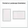 Universal Poster Frame, Aluminum, 17 x 11 Insert, Silver