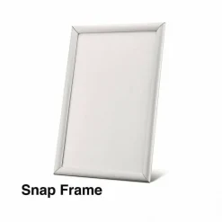 Universal Poster Frame, Aluminum, 17 x 11 Insert, Silver