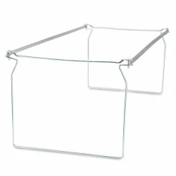 Universal Screw-Together Hanging Folder Frame, Letter Size, 23" to 26.77" Long, Silver