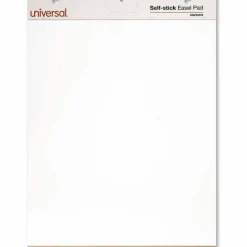 Universal Self-Stick Easel Pad, Unruled, (30) White 25 x 30 Sheets, 2/Carton