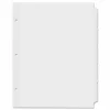 Universal Self-Tab Index Dividers, 5-Tab, 11 x 8.5, White, 36 Sets