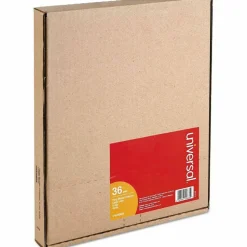 Universal Self-Tab Index Dividers, 5-Tab, 11 x 8.5, White, 36 Sets