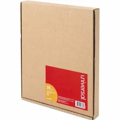 Universal Self-Tab Index Dividers, 5-Tab, 11 x 8.5, White, 36 Sets