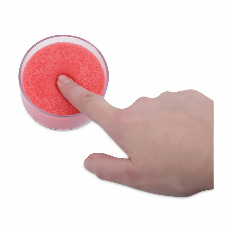 Universal Sponge Cup Moistener, 3" Diameter, Clear