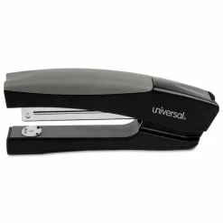 Universal Stand-Up Full Strip Stapler, 20-Sheet Capacity, Black/Gray