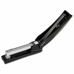 Universal Stand-Up Full Strip Stapler, 20-Sheet Capacity, Black/Gray