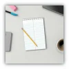 Universal Steno Pads, Gregg Rule, Red Cover, 80 White 6 x 9 Sheets