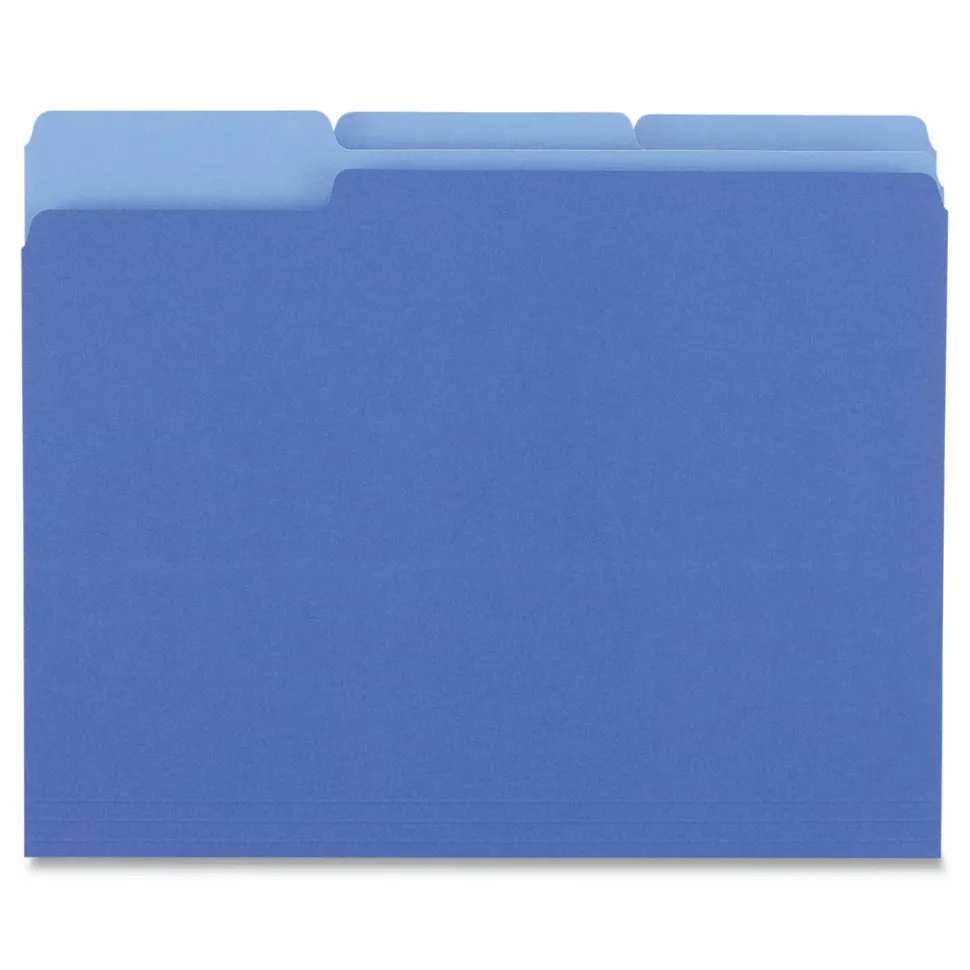 Universal 1/3 Tab Cut Letter Recycled Top Tab File Folder