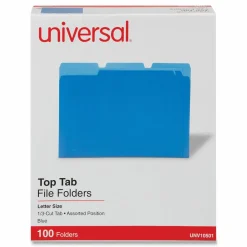 Universal 1/3 Tab Cut Letter Recycled Top Tab File Folder