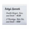 Universal Wall Mount Sign Holder, 11 x 8.5, Horizontal, Clear, 2/Pack