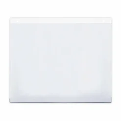 Universal Wall Mount Sign Holder, 11 x 8.5, Horizontal, Clear, 2/Pack