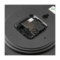 Universal Whisper Quiet Clock, 12" Overall Diameter, Black Case, 1 AA (sold separately)