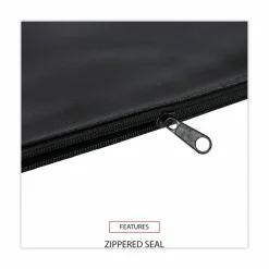 Universal Zippered Wallets/Cases, Leatherette PU, Toothed Zipper Closure, 11