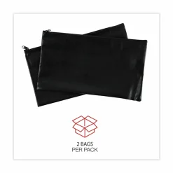 Universal Zippered Wallets/Cases, Leatherette PU, Toothed Zipper Closure, 11