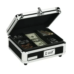 Vaultz Cash Box, Black