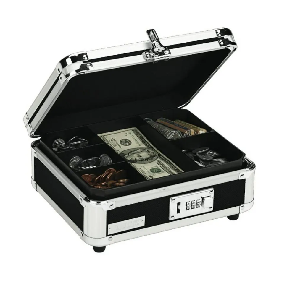 Vaultz Cash Box, Black