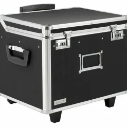 Vaultz Mobile File Chest; Letter/Legal; 15" H x 17 3/8" W X 3/8 W X 14 3X8 "D