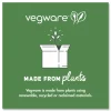 Vegware Nourish Molded Fiber Tableware, , Bowl, Sugarcane, 12 oz, White, 1,000/Carton