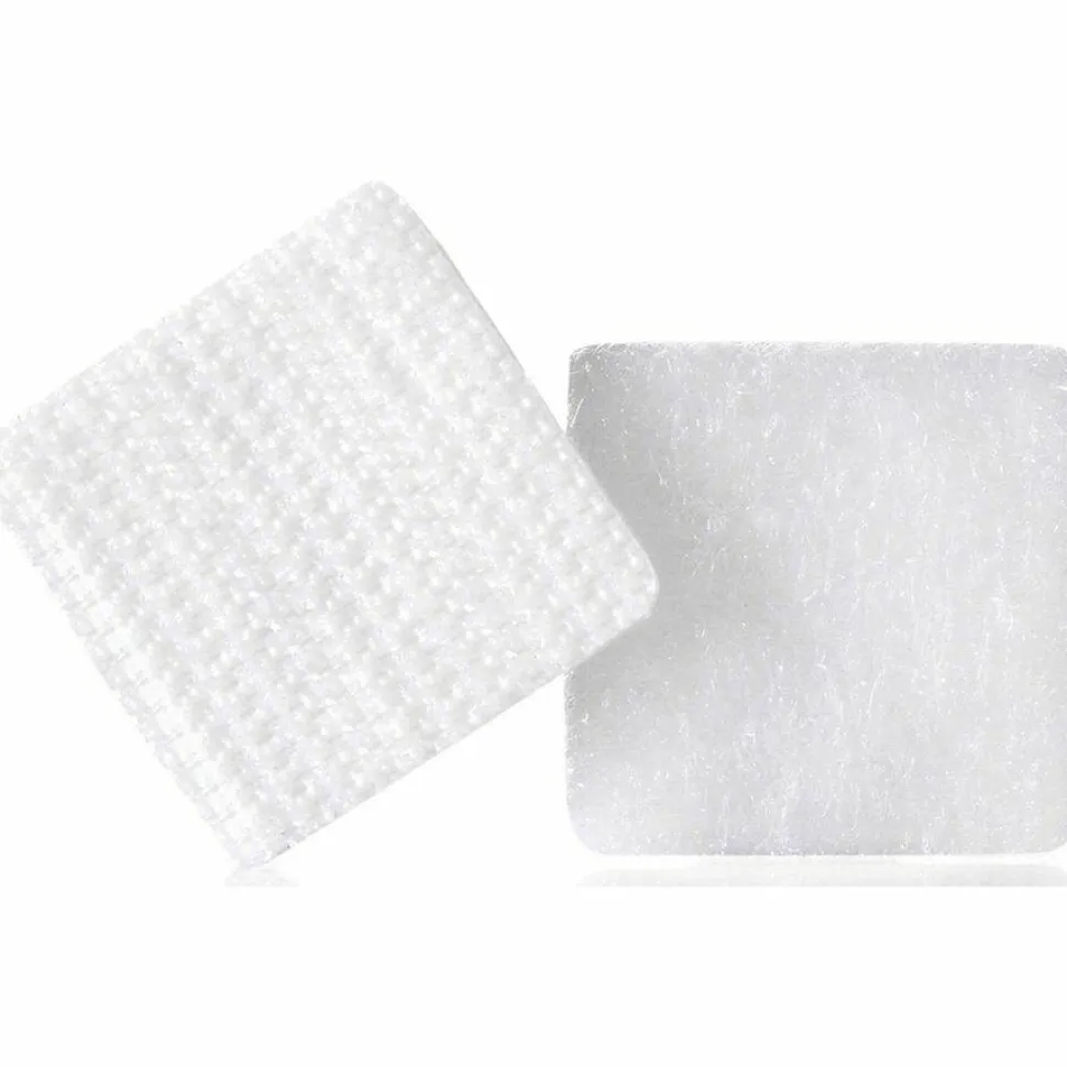 VELCRO Brand Sticky-Back Fasteners, Removable Adhesive, 0.88" x 0.88", White, 12/Pack