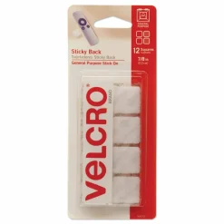 VELCRO Brand Sticky-Back Fasteners, Removable Adhesive, 0.88