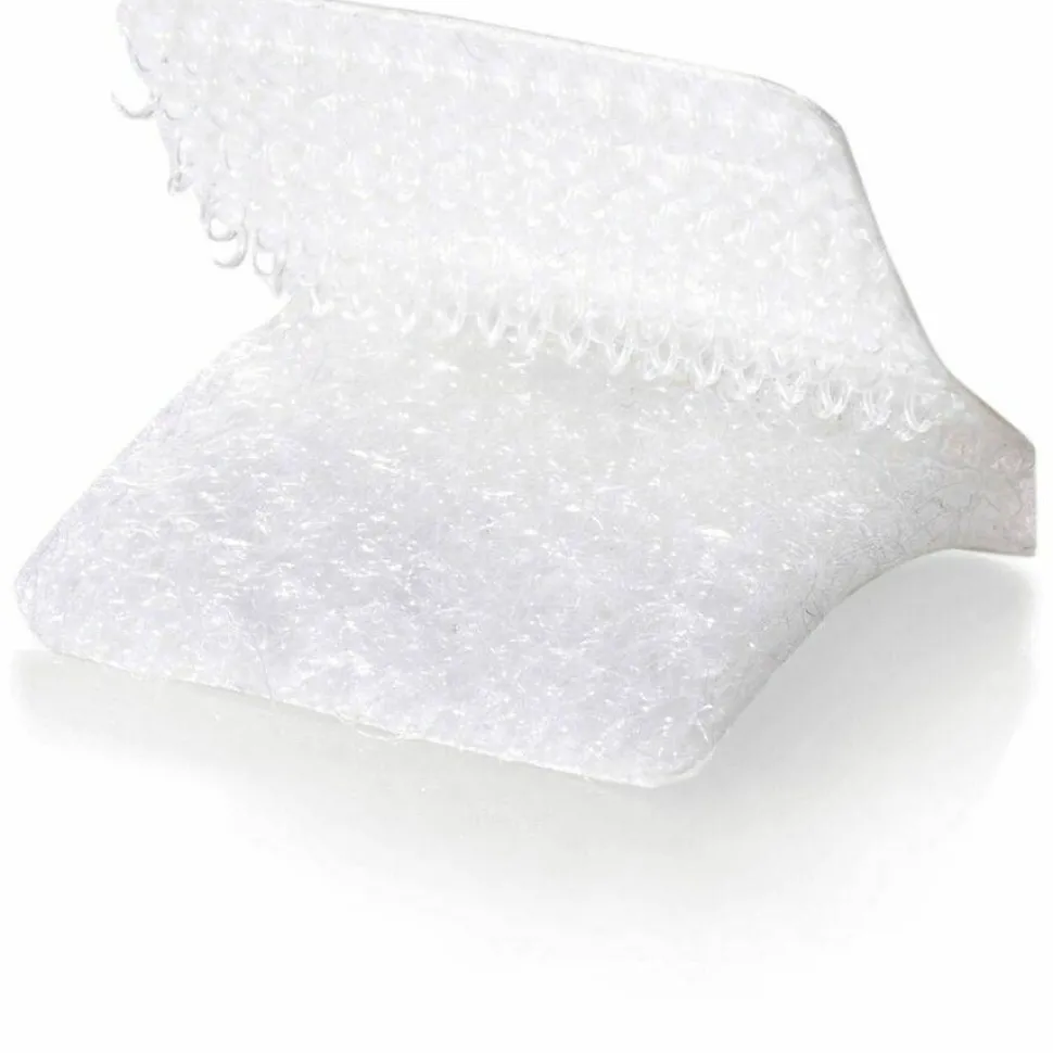 VELCRO Brand Sticky-Back Fasteners, Removable Adhesive, 0.88" x 0.88", White, 12/Pack