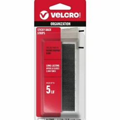 VELCRO Brand Sticky Back Strips, 3/4