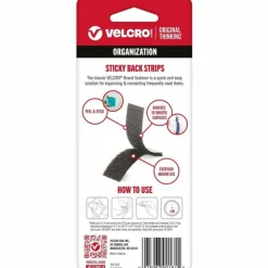 VELCRO Brand Sticky Back Strips, 3/4