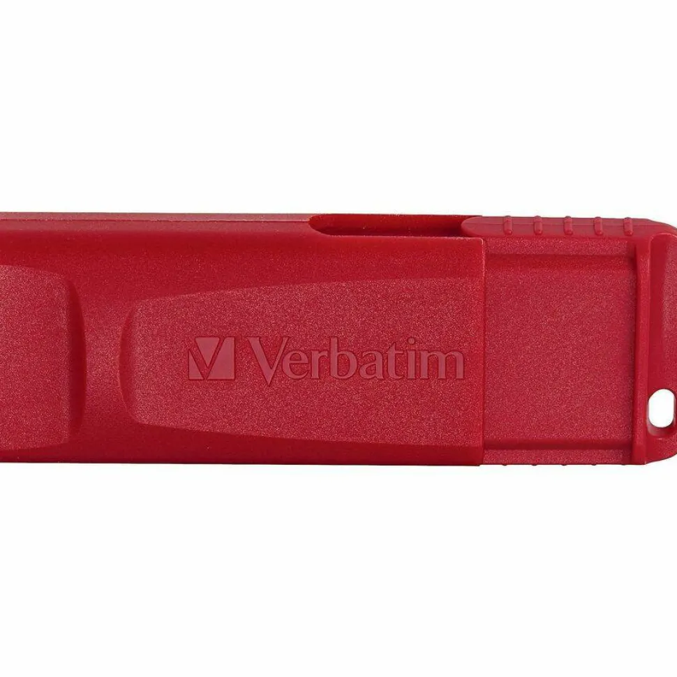 Verbatim Store 'n' Go USB 2.0 Flash Drive, 16GB, Assorted Colors, Pack Of 4