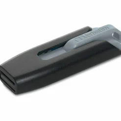 Verbatim Store 'n' Go V3 USB 3.0 Drive, 128GB, Black/Gray