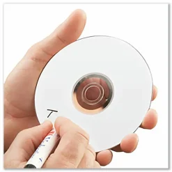 Verbatim CD-R Recordable Disc, 700 MB/80 min, 52x, Spindle, White, 100/Pack
