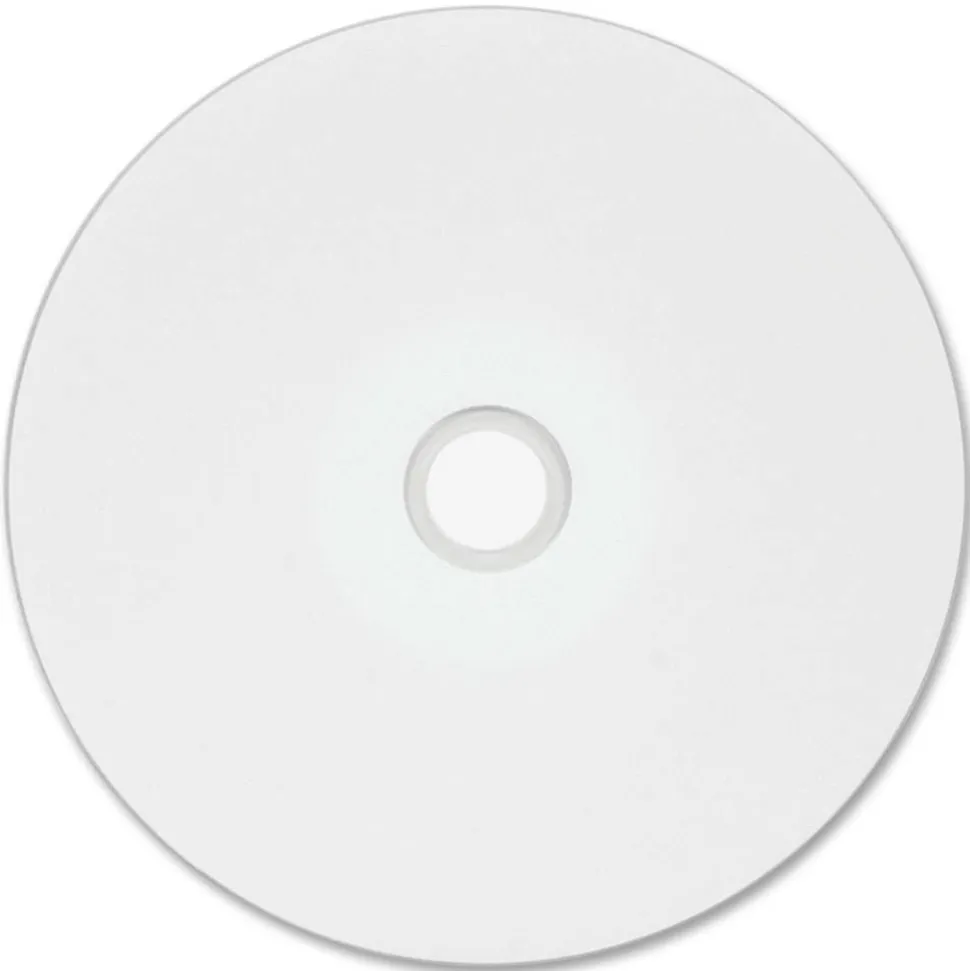 Verbatim DataLifePlus DVD+R Printable Disc Spindle, White, Pack Of 50