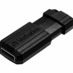 Verbatim 64GB PinStripe USB Flash Drive - Business 10pk - Black