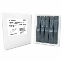 Verbatim Store 'n' Go USB Flash Drive Business Bulk, 32 GB, Black, 10/Pack