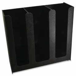 Vertiflex Cup And Lid Holder Organizer, For 32 Oz. Cups, Black