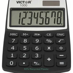 Victor 1000 8-Digit LCD Mini Desktop Calculator