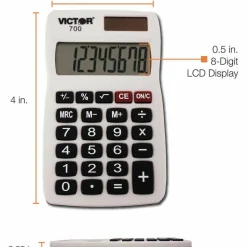 Victor 700 Handheld Pocket Calculator