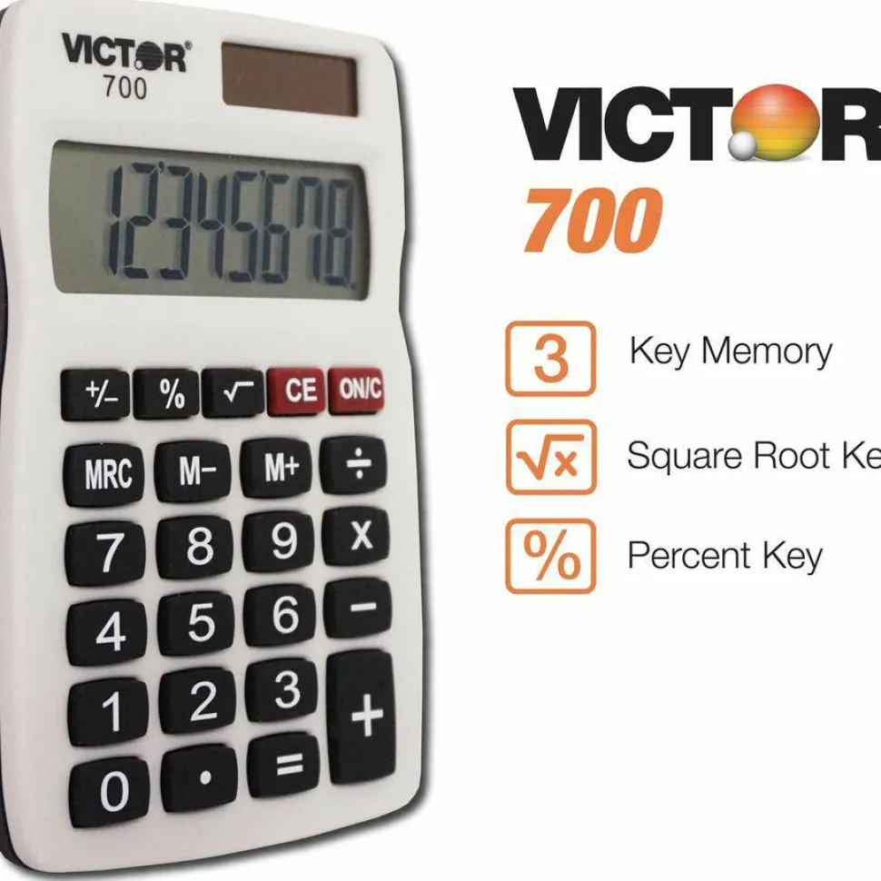 Victor 700 Handheld Pocket Calculator