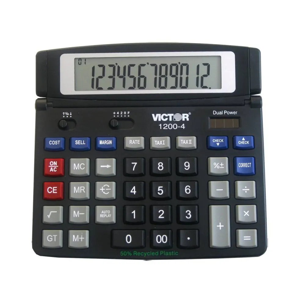 Victor 1200-4 Professional Desktop Calculator